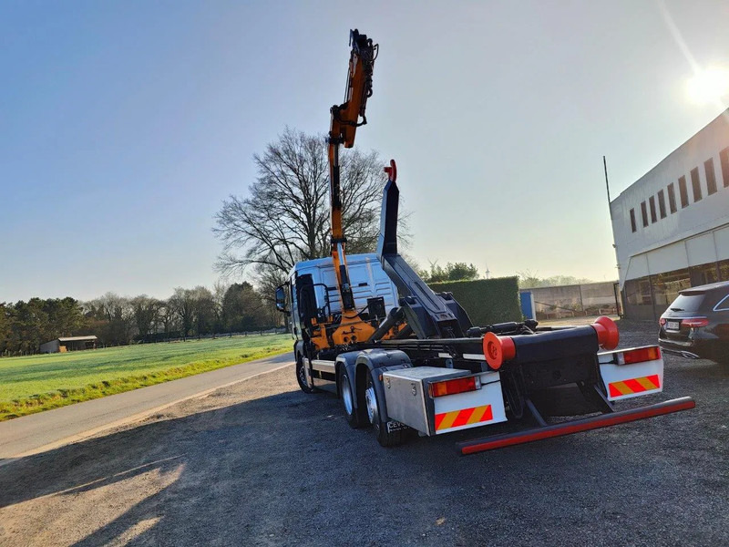 MAN TGX 26.400 6x2 Euro5 Container LEEBUR + Crane Effer 145 - Pacēlājs ar āķi, Kravas auto ar manipulatoru: foto 3 MAN TGX 26.400 6x2 Euro5 Container LEEBUR + Crane Effer 145 - Pacēlājs ar āķi, Kravas auto ar manipulatoru: foto 3