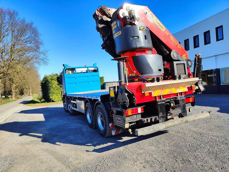 Mercedes-Benz Actros 4151 V8 8x4 Palfinger PK78002 + Flyjib PJ170 - Bortu kravas automašīna/ Platforma, Kravas auto ar manipulatoru: foto 4 Mercedes-Benz Actros 4151 V8 8x4 Palfinger PK78002 + Flyjib PJ170 - Bortu kravas automašīna/ Platforma, Kravas auto ar manipulatoru: foto 4
