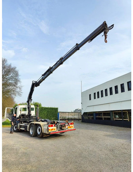 Mercedes-Benz Axor 2536 Euro5 container multilift crane HIAB 220 - Pacēlājs ar āķi, Kravas auto ar manipulatoru: foto 5 Mercedes-Benz Axor 2536 Euro5 container multilift crane HIAB 220 - Pacēlājs ar āķi, Kravas auto ar manipulatoru: foto 5