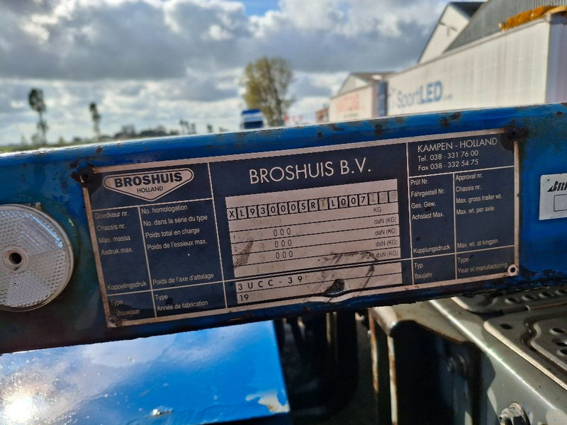 Broshuis 3UCC 39 EU - Puspiekabe noņemamā virsbūve/ Konteineru vedējs: foto 3 Broshuis 3UCC 39 EU - Puspiekabe noņemamā virsbūve/ Konteineru vedējs: foto 3