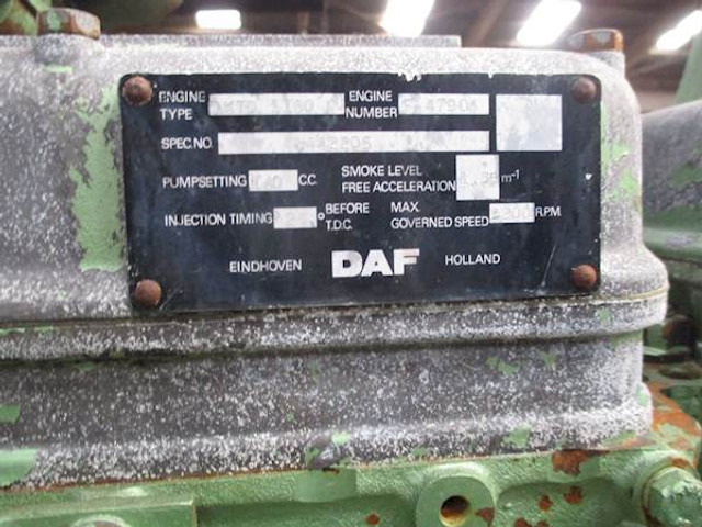 DAF 615 (DF615) - Dzinējs: foto 5 DAF 615 (DF615) - Dzinējs: foto 5