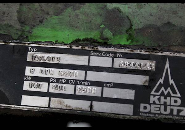 Deutz F8L413 - Dzinējs - Kravas automašīna: foto 3 Deutz F8L413 - Dzinējs - Kravas automašīna: foto 3