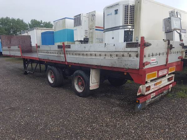 Groenewegen DRO-12-20 - Bortu puspiekabe/ Platforma: foto 2 Groenewegen DRO-12-20 - Bortu puspiekabe/ Platforma: foto 2