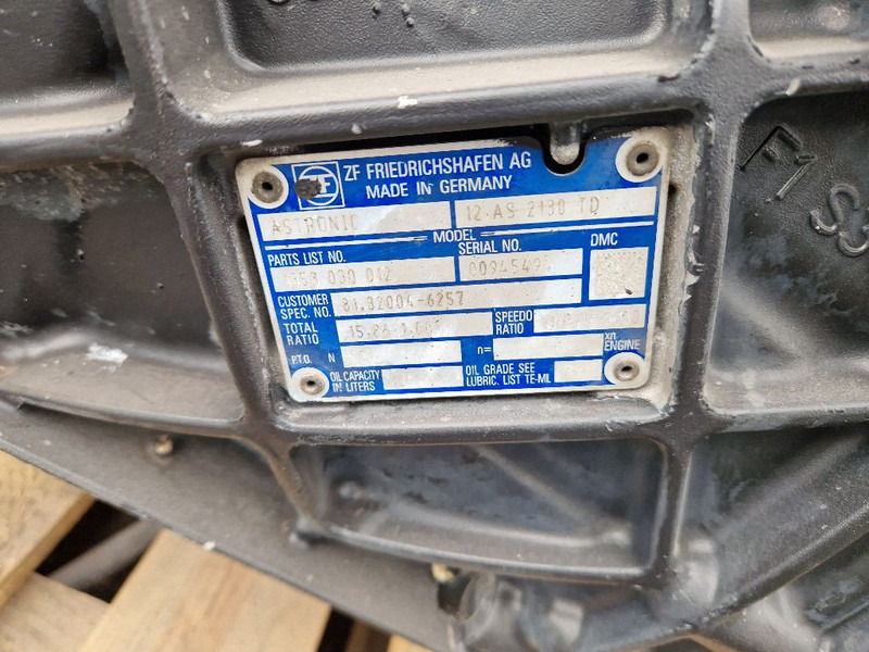 ZF ASTRONIC 12AS2130 TD - Pārnesumkārba: foto 4 ZF ASTRONIC 12AS2130 TD - Pārnesumkārba: foto 4