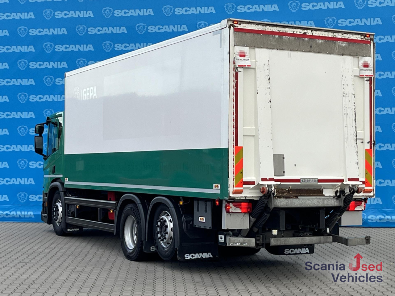 Kravas automašīna ar slēgto virsbūvi SCANIA P 320 B6x2*4NB RETARDER FULL AIR 8T 7.2x2.5x2.35M: foto 9