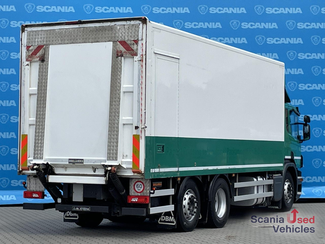 Kravas automašīna ar slēgto virsbūvi SCANIA P 320 DB6x2*4MNB RETARDER FULL AIR 8T TAIL LIFT 2T: foto 10