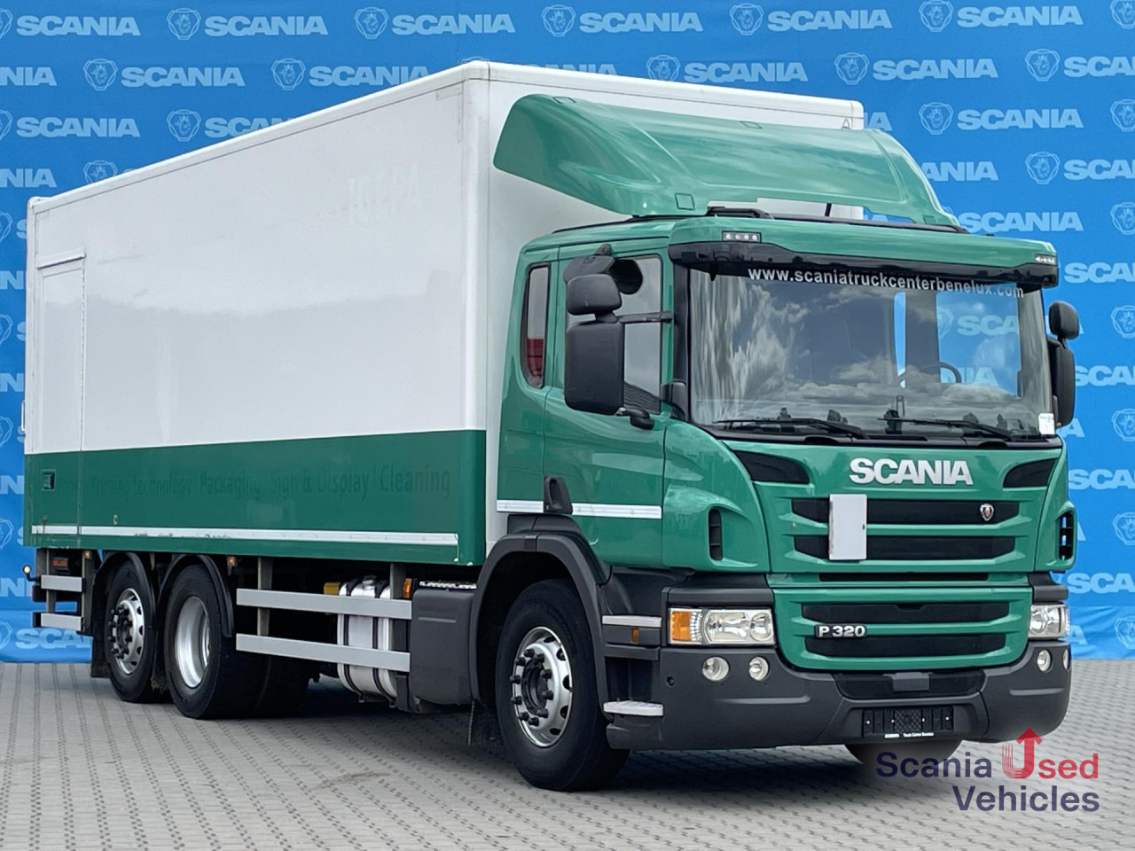Kravas automašīna ar slēgto virsbūvi SCANIA P 320 DB6x2*4MNB RETARDER FULL AIR 8T TAIL LIFT 2T: foto 8