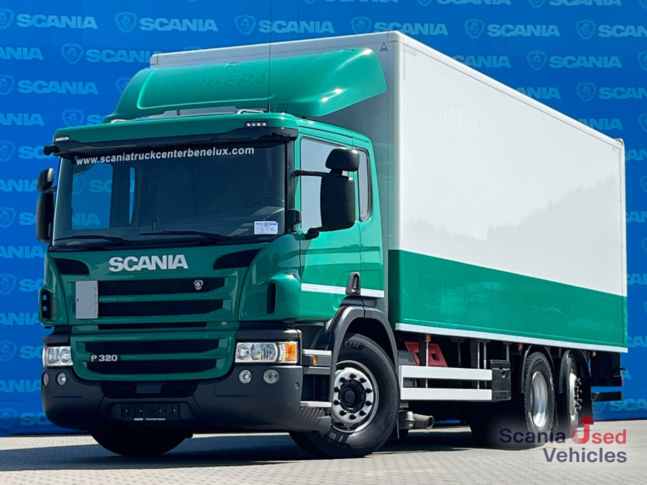 SCANIA P 320 DB6x2*4MNB RETARDER FULL AIR 8T TAIL LIFT 2T - Kravas automašīna ar slēgto virsbūvi: foto 1 SCANIA P 320 DB6x2*4MNB RETARDER FULL AIR 8T TAIL LIFT 2T - Kravas automašīna ar slēgto virsbūvi: foto 1
