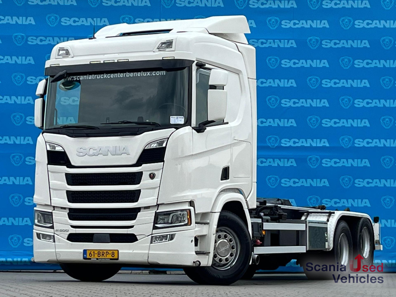 SCANIA R 500 B6x2NB HOOKLIFT RETARDER FULL-AIR 9T DIIF-L - Šasija kravas automašīna: foto 1 SCANIA R 500 B6x2NB HOOKLIFT RETARDER FULL-AIR 9T DIIF-L - Šasija kravas automašīna: foto 1