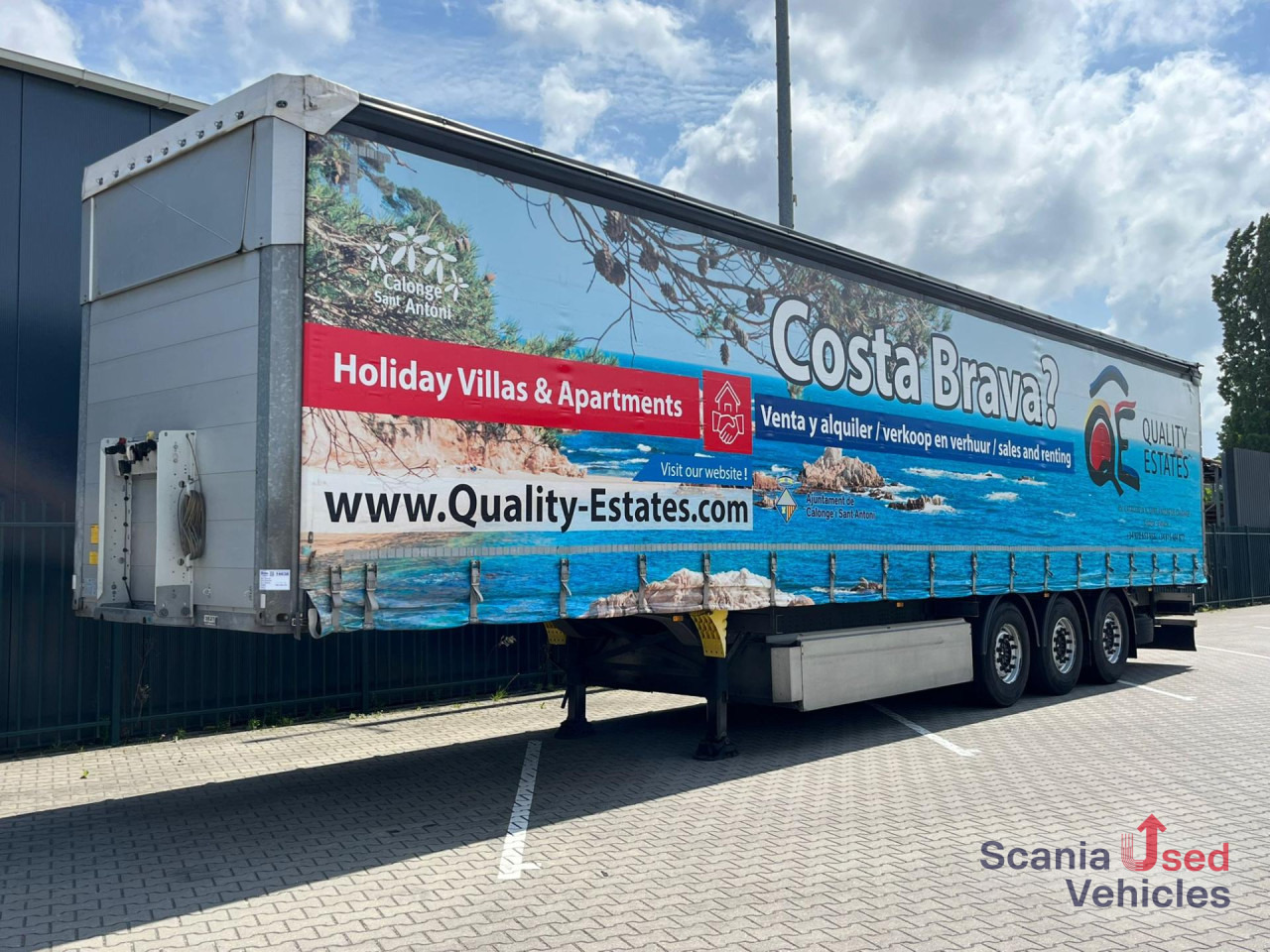 SCHMITZ SCHMITZ CURTAINSIDER EDSCHA TILT 2 LIFT AXLES - Tenta puspiekabe: foto 1 SCHMITZ SCHMITZ CURTAINSIDER EDSCHA TILT 2 LIFT AXLES - Tenta puspiekabe: foto 1