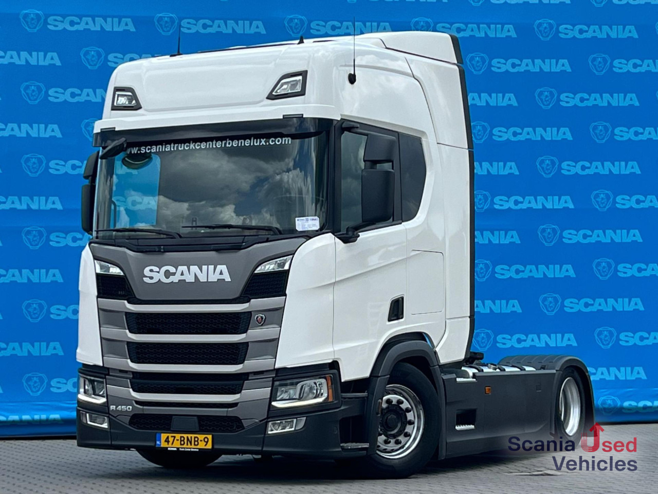 SCANIA R 450 A4x2EB RETARDER MEGA / VOLUME DIFF-L 8T PTOV - Vilcējs: foto 1 SCANIA R 450 A4x2EB RETARDER MEGA / VOLUME DIFF-L 8T PTOV - Vilcējs: foto 1