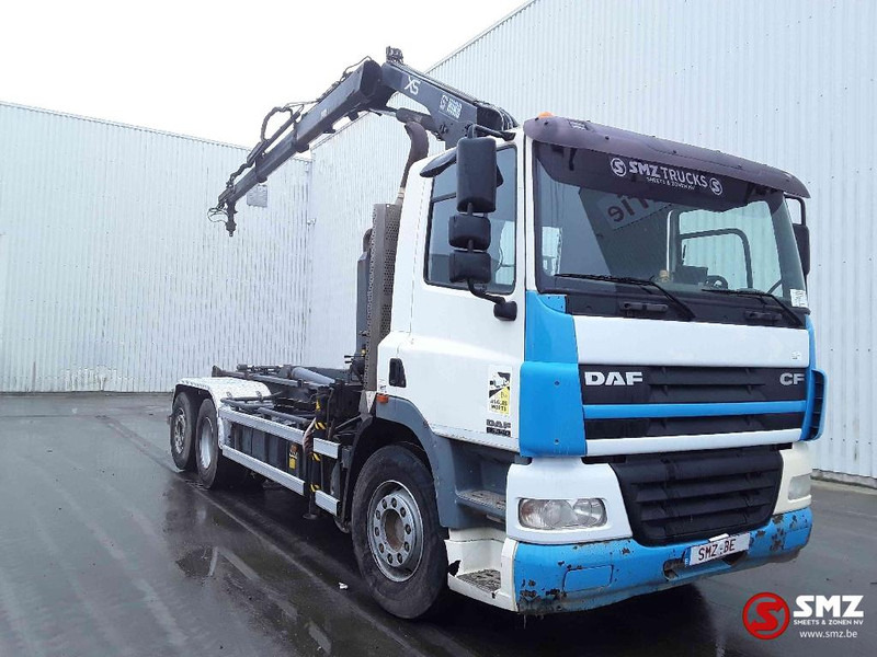 DAF 85 CF 340 Hiab 122B2 +remote - Konteineru vedējs/ Kravas automašīna ar noņemamā virsbūve, Kravas auto ar manipulatoru: foto 1 DAF 85 CF 340 Hiab 122B2 +remote - Konteineru vedējs/ Kravas automašīna ar noņemamā virsbūve, Kravas auto ar manipulatoru: foto 1