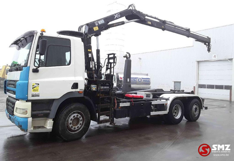 DAF 85 CF 340 Hiab 122B2 +remote - Konteineru vedējs/ Kravas automašīna ar noņemamā virsbūve, Kravas auto ar manipulatoru: foto 5 DAF 85 CF 340 Hiab 122B2 +remote - Konteineru vedējs/ Kravas automašīna ar noņemamā virsbūve, Kravas auto ar manipulatoru: foto 5