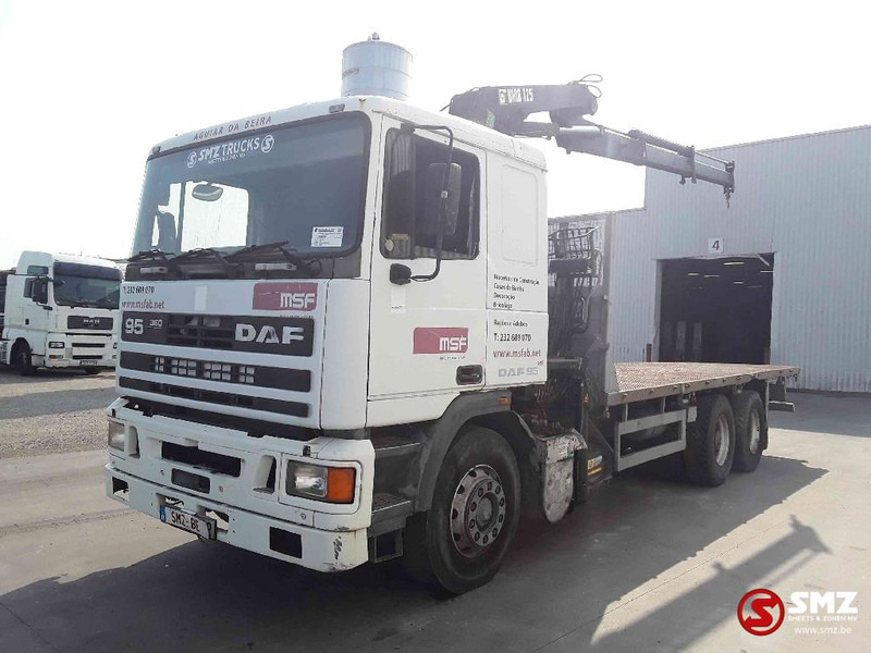 DAF 95 360 ATI lames hiab 125 Steel top - Bortu kravas automašīna/ Platforma, Kravas auto ar manipulatoru: foto 3 DAF 95 360 ATI lames hiab 125 Steel top - Bortu kravas automašīna/ Platforma, Kravas auto ar manipulatoru: foto 3