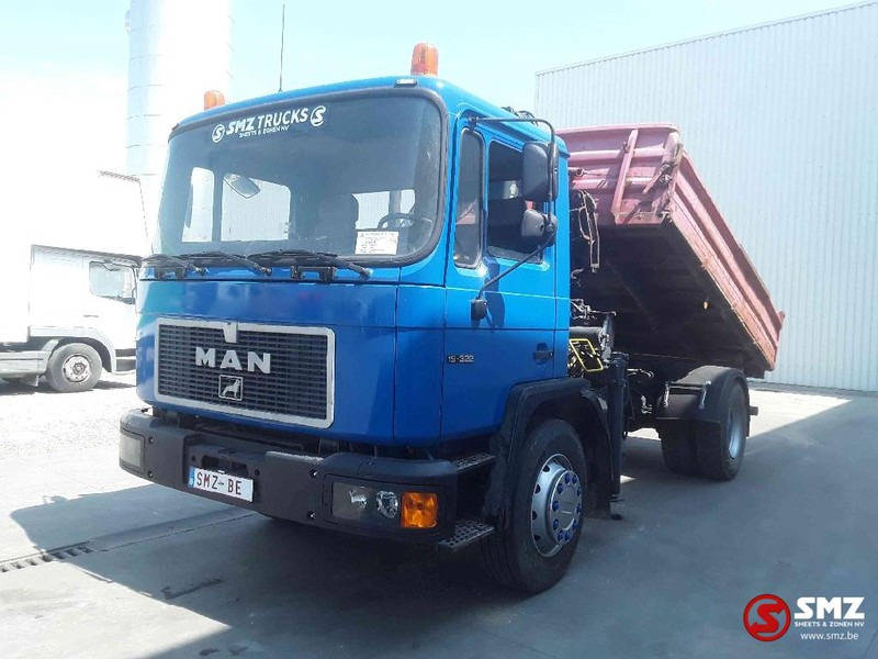 MAN 19.322 hiab 071 - Kravas automašīna pašizgāzējs, Kravas auto ar manipulatoru: foto 2 MAN 19.322 hiab 071 - Kravas automašīna pašizgāzējs, Kravas auto ar manipulatoru: foto 2