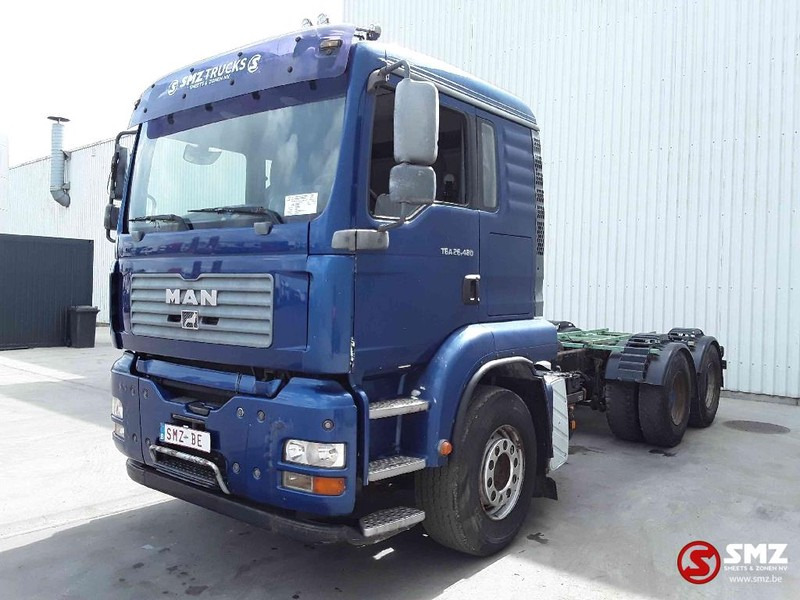 MAN TGA 26.480 6x4 manual - Šasija kravas automašīna: foto 3 MAN TGA 26.480 6x4 manual - Šasija kravas automašīna: foto 3