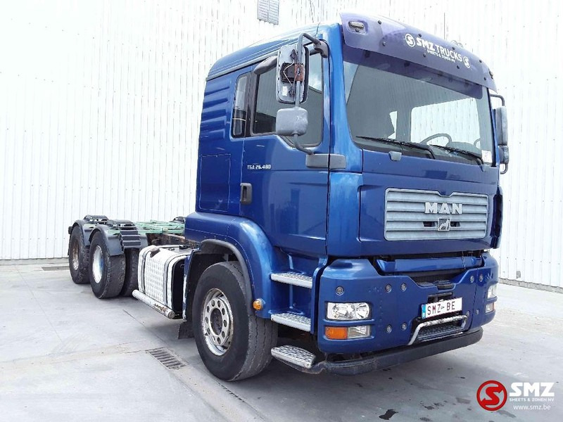 MAN TGA 26.480 6x4 manual - Šasija kravas automašīna: foto 1 MAN TGA 26.480 6x4 manual - Šasija kravas automašīna: foto 1