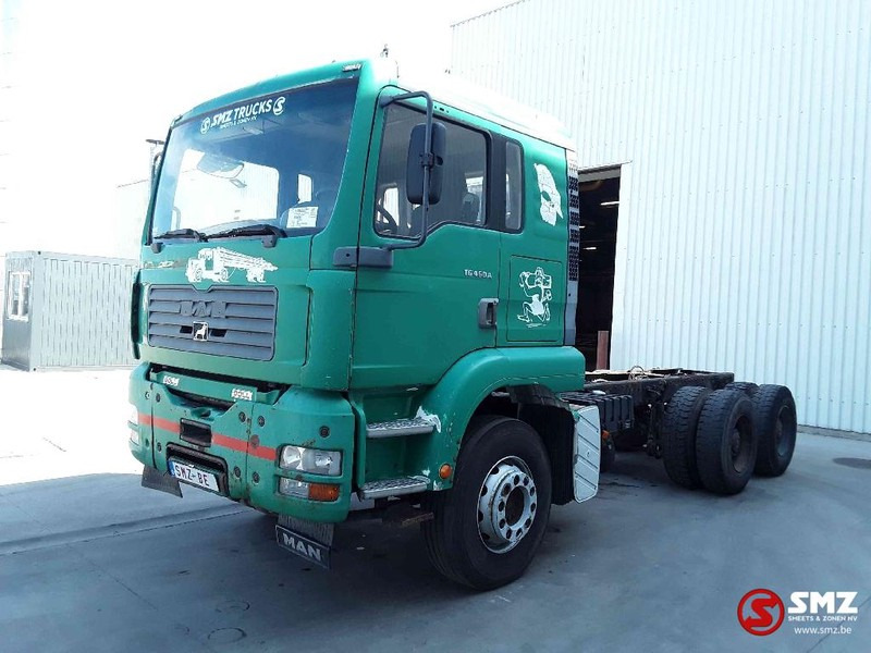 MAN TGA 460 6x4 manual/pump-gear - Šasija kravas automašīna: foto 3 MAN TGA 460 6x4 manual/pump-gear - Šasija kravas automašīna: foto 3