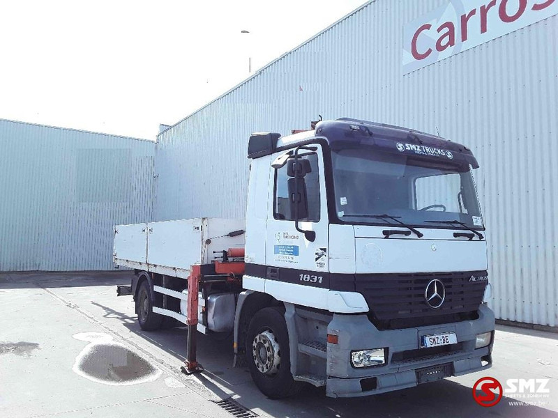 Mercedes-Benz Actros 1831 165000km lames - Bortu kravas automašīna/ Platforma: foto 1 Mercedes-Benz Actros 1831 165000km lames - Bortu kravas automašīna/ Platforma: foto 1