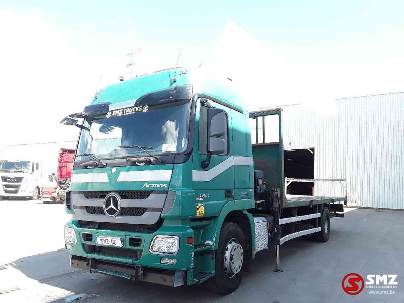 Mercedes-Benz Actros 1841 - Bortu kravas automašīna/ Platforma, Kravas auto ar manipulatoru: foto 3 Mercedes-Benz Actros 1841 - Bortu kravas automašīna/ Platforma, Kravas auto ar manipulatoru: foto 3