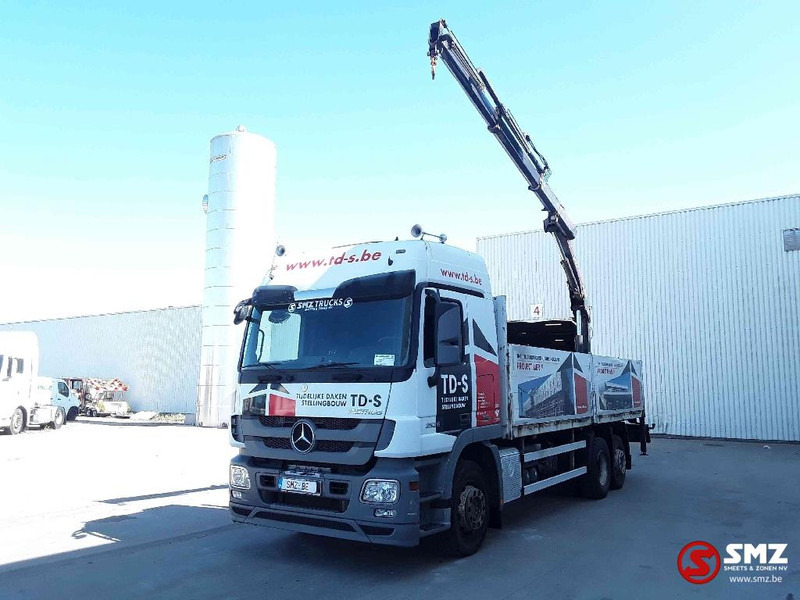 Mercedes-Benz Actros 2636 Hiab 123 B 2+remote - Bortu kravas automašīna/ Platforma, Kravas auto ar manipulatoru: foto 3 Mercedes-Benz Actros 2636 Hiab 123 B 2+remote - Bortu kravas automašīna/ Platforma, Kravas auto ar manipulatoru: foto 3