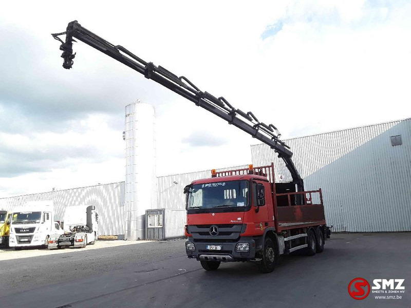 Mercedes-Benz Actros 2641 HIAB 166 ES_5 + remote - Bortu kravas automašīna/ Platforma, Kravas auto ar manipulatoru: foto 3 Mercedes-Benz Actros 2641 HIAB 166 ES_5 + remote - Bortu kravas automašīna/ Platforma, Kravas auto ar manipulatoru: foto 3