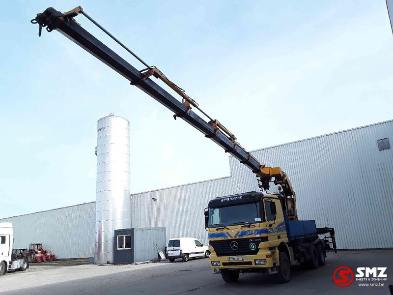 Mercedes-Benz Actros 3340 6x6 Effer 680 6s ext/remote 338'km - Bortu kravas automašīna/ Platforma, Kravas auto ar manipulatoru: foto 5 Mercedes-Benz Actros 3340 6x6 Effer 680 6s ext/remote 338'km - Bortu kravas automašīna/ Platforma, Kravas auto ar manipulatoru: foto 5
