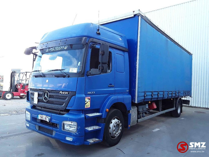 Mercedes-Benz Axor 1833 - Kravas automašīna ar tentu: foto 3 Mercedes-Benz Axor 1833 - Kravas automašīna ar tentu: foto 3