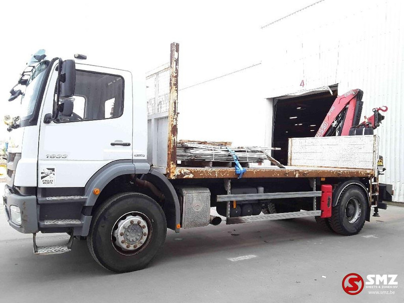 Mercedes-Benz Axor 1833 Fassi f 110a 284000km airco TOP condition - Bortu kravas automašīna/ Platforma, Kravas auto ar manipulatoru: foto 5 Mercedes-Benz Axor 1833 Fassi f 110a 284000km airco TOP condition - Bortu kravas automašīna/ Platforma, Kravas auto ar manipulatoru: foto 5