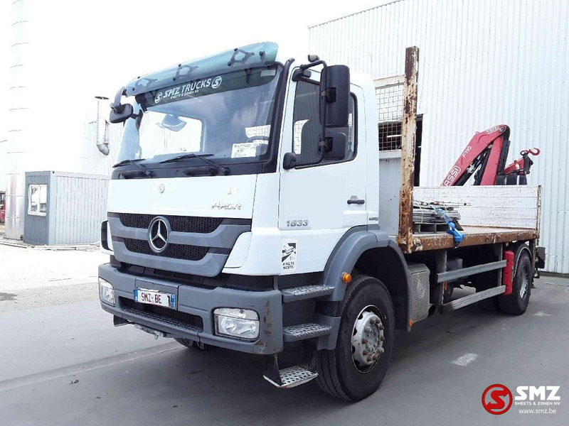 Mercedes-Benz Axor 1833 Fassi f 110a - Bortu kravas automašīna/ Platforma, Kravas auto ar manipulatoru: foto 3 Mercedes-Benz Axor 1833 Fassi f 110a - Bortu kravas automašīna/ Platforma, Kravas auto ar manipulatoru: foto 3
