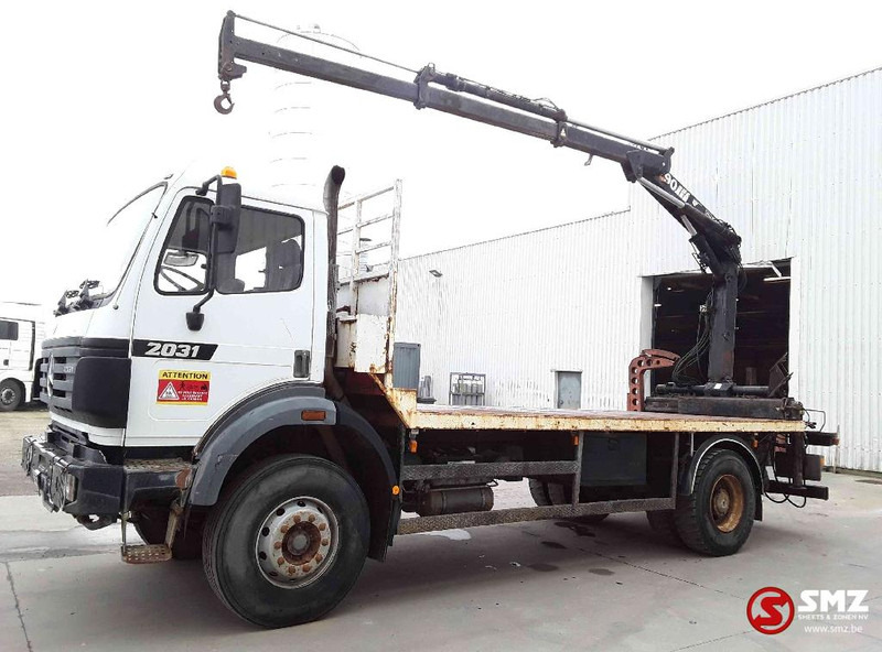Mercedes-Benz SK 1831 hiab 090 lames - Bortu kravas automašīna/ Platforma, Kravas auto ar manipulatoru: foto 5 Mercedes-Benz SK 1831 hiab 090 lames - Bortu kravas automašīna/ Platforma, Kravas auto ar manipulatoru: foto 5