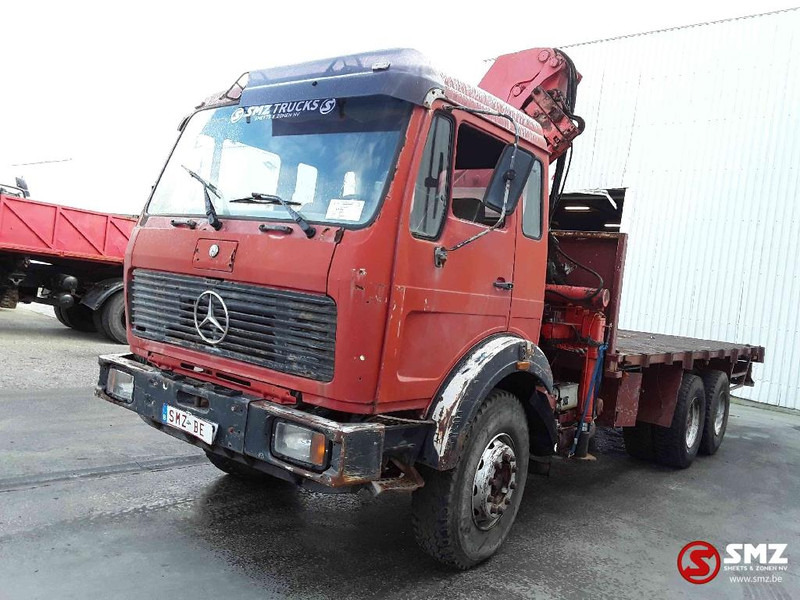 Mercedes-Benz SK 2635 6x4 +marrel 1703 - Bortu kravas automašīna/ Platforma, Kravas auto ar manipulatoru: foto 3 Mercedes-Benz SK 2635 6x4 +marrel 1703 - Bortu kravas automašīna/ Platforma, Kravas auto ar manipulatoru: foto 3