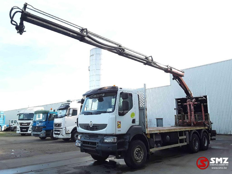 Renault Kerax 380 - Bortu kravas automašīna/ Platforma, Kravas auto ar manipulatoru: foto 4 Renault Kerax 380 - Bortu kravas automašīna/ Platforma, Kravas auto ar manipulatoru: foto 4