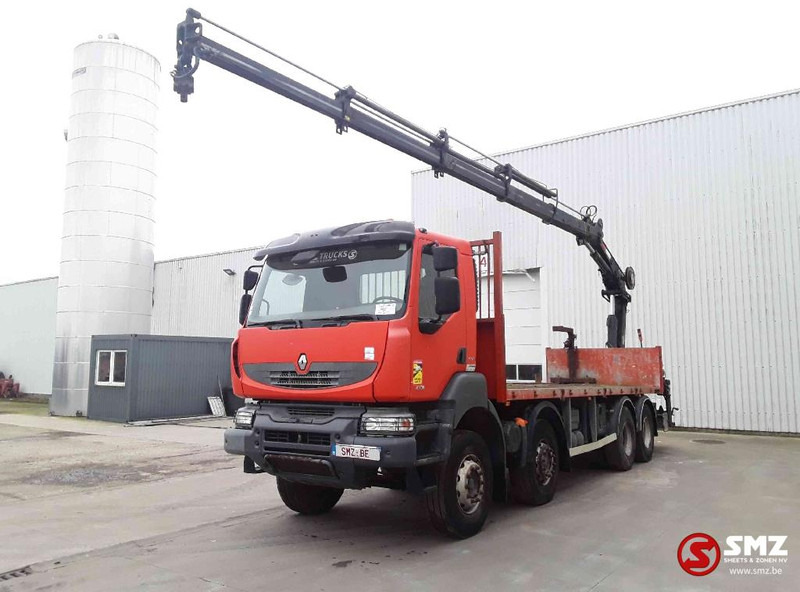Renault Kerax 410 DXI hiab 200/4 +remote - Bortu kravas automašīna/ Platforma, Kravas auto ar manipulatoru: foto 3 Renault Kerax 410 DXI hiab 200/4 +remote - Bortu kravas automašīna/ Platforma, Kravas auto ar manipulatoru: foto 3