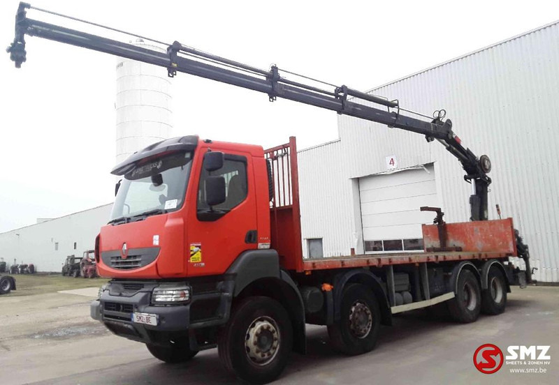 Renault Kerax 410 DXI hiab 200/4 +remote - Bortu kravas automašīna/ Platforma, Kravas auto ar manipulatoru: foto 5 Renault Kerax 410 DXI hiab 200/4 +remote - Bortu kravas automašīna/ Platforma, Kravas auto ar manipulatoru: foto 5