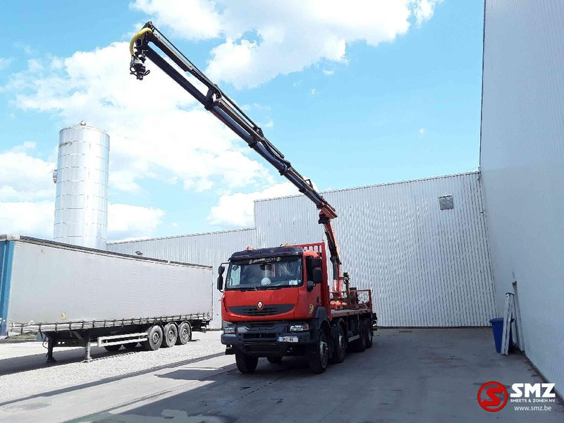 Renault Kerax 430 - Bortu kravas automašīna/ Platforma, Kravas auto ar manipulatoru: foto 3 Renault Kerax 430 - Bortu kravas automašīna/ Platforma, Kravas auto ar manipulatoru: foto 3