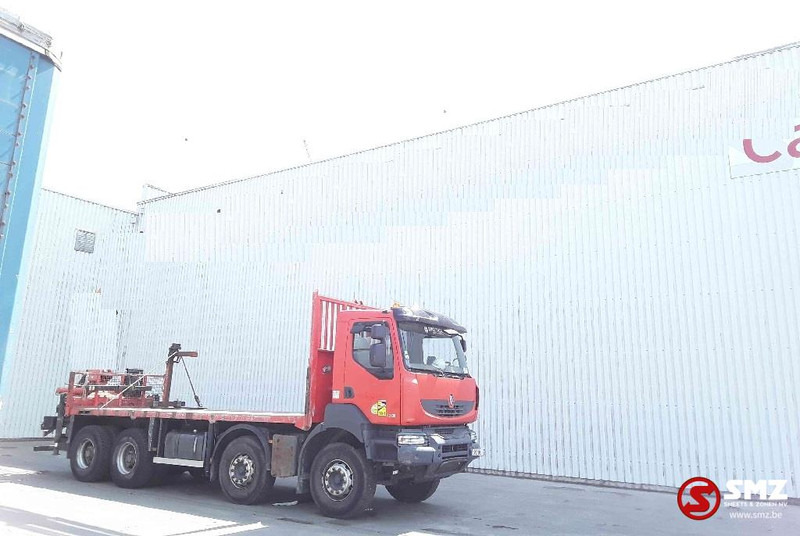 Renault Kerax 430 - Bortu kravas automašīna/ Platforma, Kravas auto ar manipulatoru: foto 4 Renault Kerax 430 - Bortu kravas automašīna/ Platforma, Kravas auto ar manipulatoru: foto 4