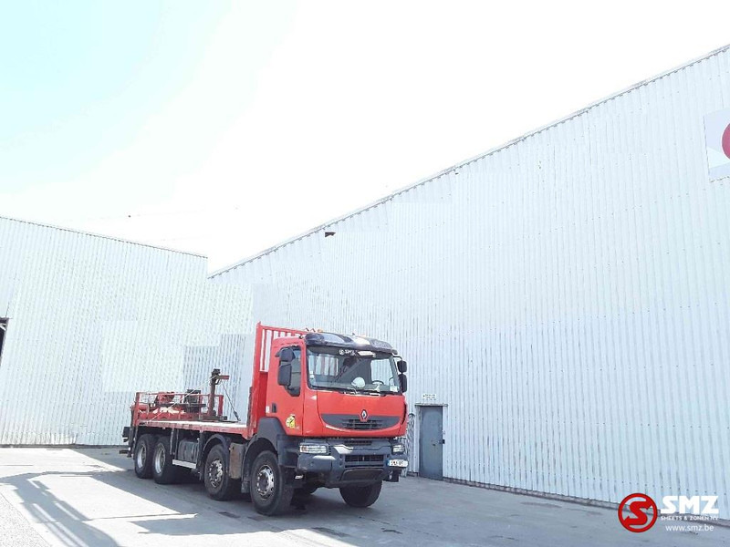 Renault Kerax 430 - Bortu kravas automašīna/ Platforma, Kravas auto ar manipulatoru: foto 1 Renault Kerax 430 - Bortu kravas automašīna/ Platforma, Kravas auto ar manipulatoru: foto 1