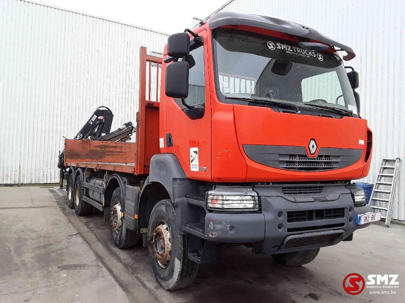 Renault Kerax 430 hiab 166 B- +remote - Bortu kravas automašīna/ Platforma, Kravas auto ar manipulatoru: foto 1 Renault Kerax 430 hiab 166 B- +remote - Bortu kravas automašīna/ Platforma, Kravas auto ar manipulatoru: foto 1