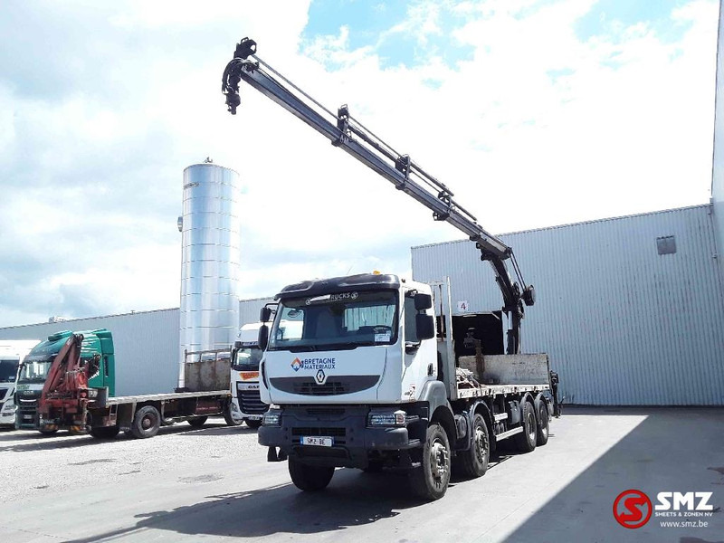 Renault Kerax 430 hiab 211 /4 +remote - Bortu kravas automašīna/ Platforma, Kravas auto ar manipulatoru: foto 3 Renault Kerax 430 hiab 211 /4 +remote - Bortu kravas automašīna/ Platforma, Kravas auto ar manipulatoru: foto 3