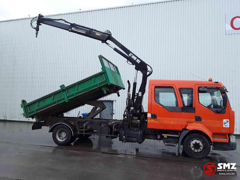 Renault Midlum 210 Hiab 102 manual pump - Kravas automašīna pašizgāzējs, Kravas auto ar manipulatoru: foto 4 Renault Midlum 210 Hiab 102 manual pump - Kravas automašīna pašizgāzējs, Kravas auto ar manipulatoru: foto 4