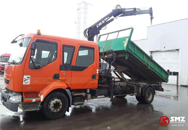 Renault Midlum 210 Hiab 102 manual pump - Kravas automašīna pašizgāzējs, Kravas auto ar manipulatoru: foto 5 Renault Midlum 210 Hiab 102 manual pump - Kravas automašīna pašizgāzējs, Kravas auto ar manipulatoru: foto 5