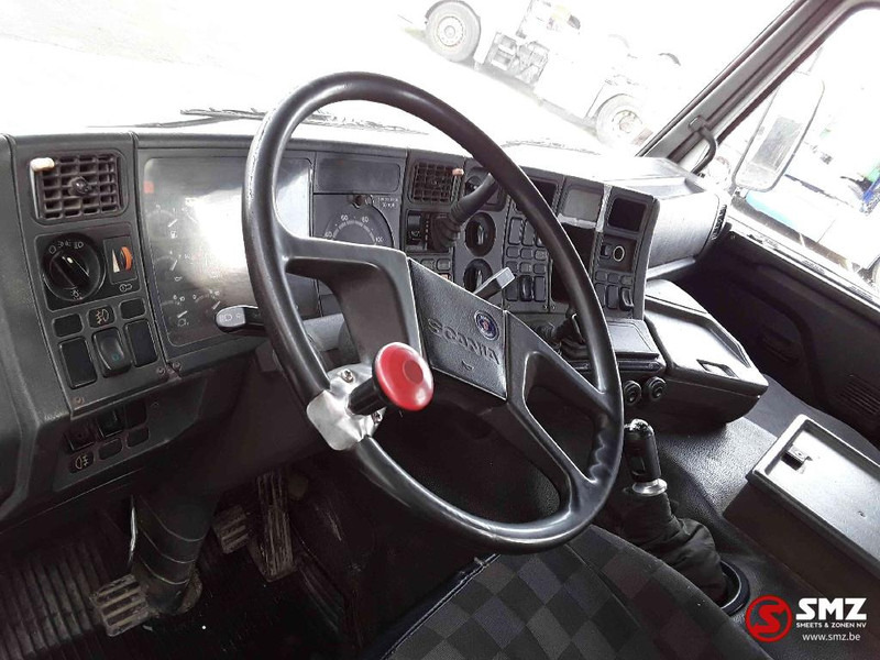Bortu kravas automašīna/ Platforma, Kravas auto ar manipulatoru Scania 113 360 Diebolt big axle 12 gear retarder: foto 6