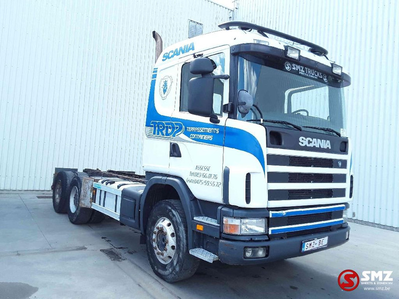 Scania 164 L 480 zijschade/side dammage - Šasija kravas automašīna: foto 1 Scania 164 L 480 zijschade/side dammage - Šasija kravas automašīna: foto 1