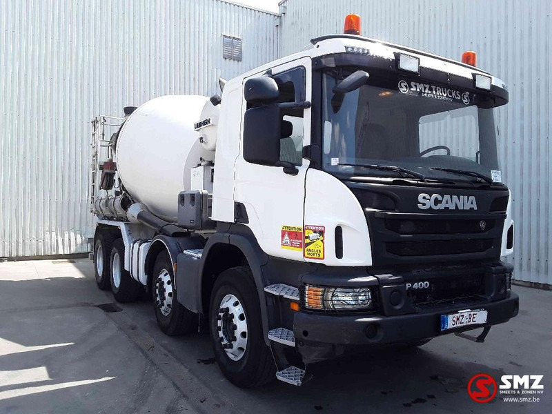 Scania P 400 8m3 + transportband - Betonvedējs: foto 1 Scania P 400 8m3 + transportband - Betonvedējs: foto 1
