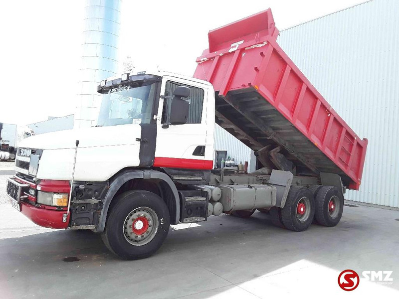 Scania T 124.360 torpedo manual pump - Kravas automašīna pašizgāzējs: foto 4 Scania T 124.360 torpedo manual pump - Kravas automašīna pašizgāzējs: foto 4