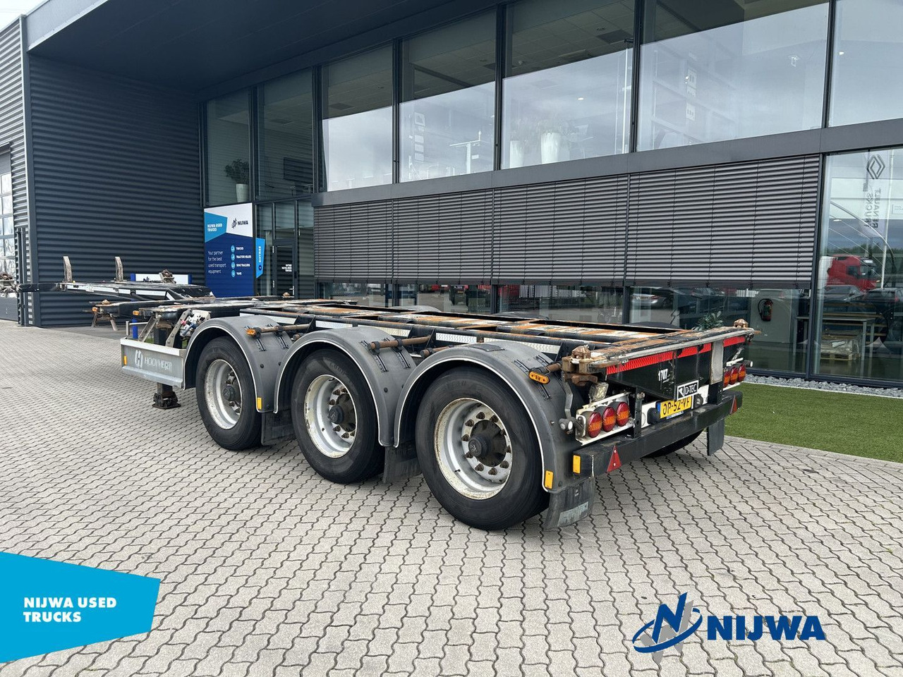 D-TEC FLEXITRAILER 20-30-40-45 ft containers + Genset - Puspiekabe noņemamā virsbūve/ Konteineru vedējs: foto 3 D-TEC FLEXITRAILER 20-30-40-45 ft containers + Genset - Puspiekabe noņemamā virsbūve/ Konteineru vedējs: foto 3