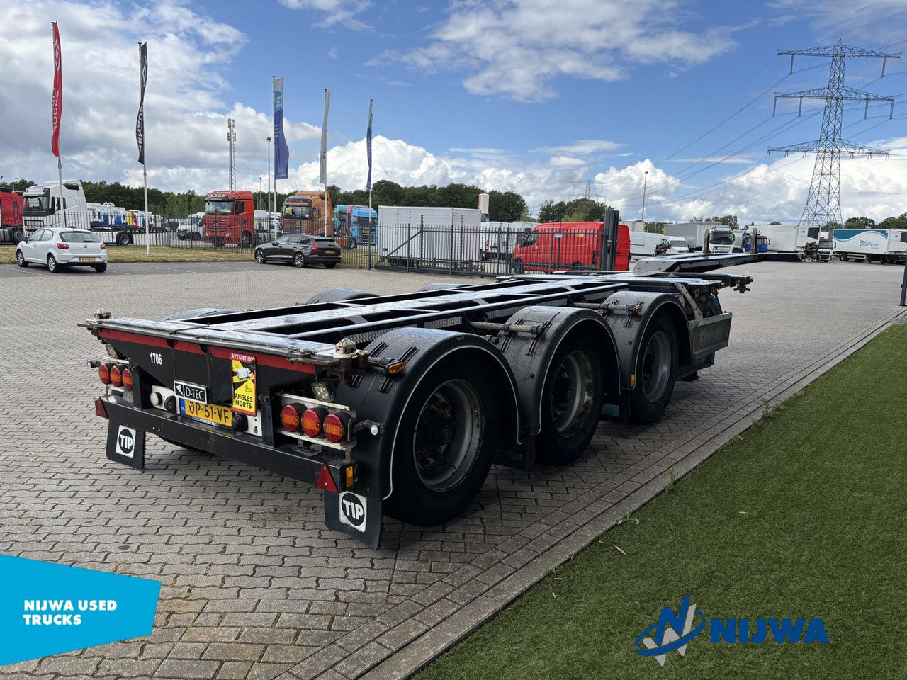D-TEC FLEXITRAILER 20-30-40-45 ft containers + Genset - Puspiekabe noņemamā virsbūve/ Konteineru vedējs: foto 3 D-TEC FLEXITRAILER 20-30-40-45 ft containers + Genset - Puspiekabe noņemamā virsbūve/ Konteineru vedējs: foto 3