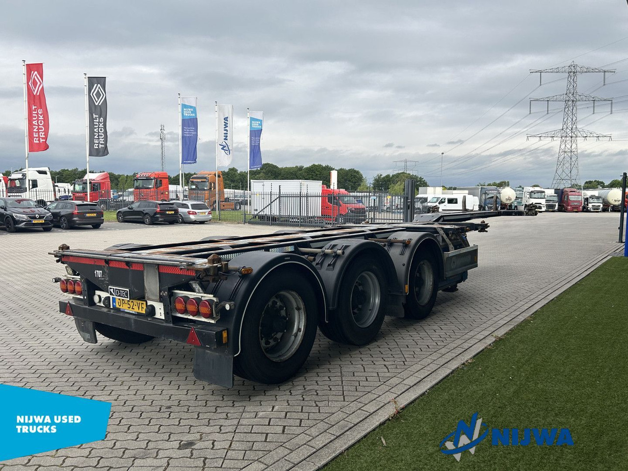 D-TEC FLEXITRAILER 20-30-40-45 ft containers + Genset - Puspiekabe noņemamā virsbūve/ Konteineru vedējs: foto 4 D-TEC FLEXITRAILER 20-30-40-45 ft containers + Genset - Puspiekabe noņemamā virsbūve/ Konteineru vedējs: foto 4