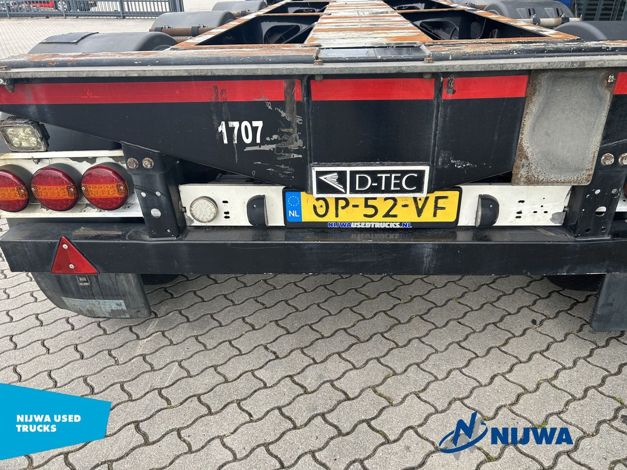 D-TEC FLEXITRAILER 20-30-40-45 ft containers + Genset - Puspiekabe noņemamā virsbūve/ Konteineru vedējs: foto 5 D-TEC FLEXITRAILER 20-30-40-45 ft containers + Genset - Puspiekabe noņemamā virsbūve/ Konteineru vedējs: foto 5